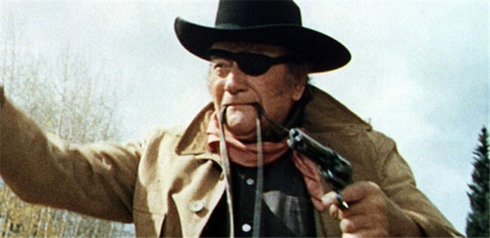 John Wayne Justified ‘True Grit’s Rooster Cogburn Shooting Bad Guys ‘Between the Eyes’