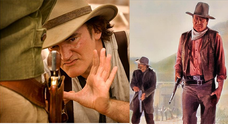 Quentin Tarantino: John Wayne Has Got A Whole Past Behind Him, And His Past Is Built Up From These Other Movies