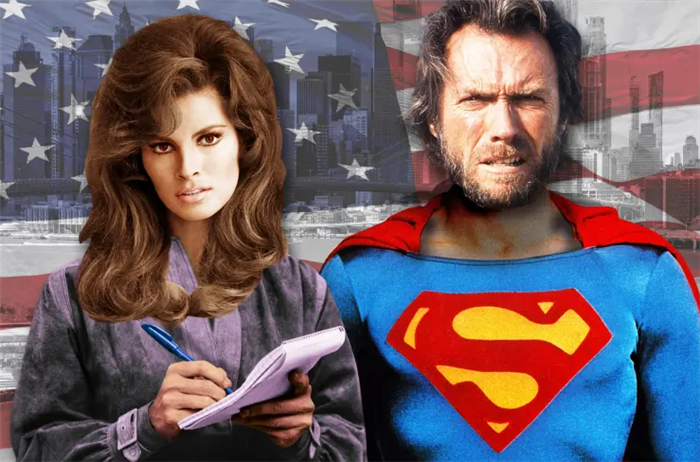 Cinematic What-Ifs: The Almost Superhero Duo – Clint Eastwood’s Brush with Superman and Raquel Welch’s Almost Lois Lane