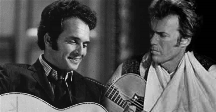 Legendary Collaboration: Merle Haggard and Clint Eastwood’s Duet Strikes Gold with No. 1 Country Hit