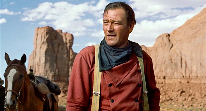 What Specific Element or Scene from a 1956 John Wayne Film Resonated with Guillermo del Toro and Stood Out as His Favorite?